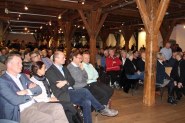 Publikum bei Bürgerinformationsveranstaltung Eger Viertel