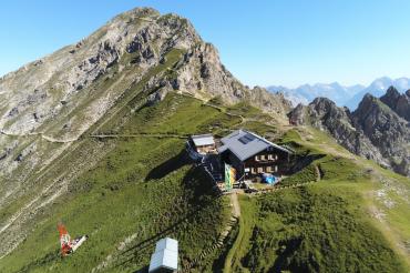 Nördlinger Hütte im Karwendelgebirge