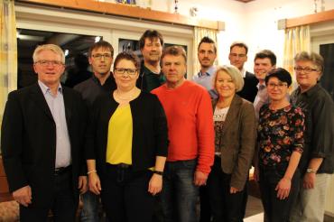 Kandidaten der CSU Wallerstein für die Gemeinderatswahl 2020