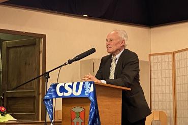 Erwin Huber in Mauren