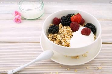 Das Bild zeigt ein Müsli.