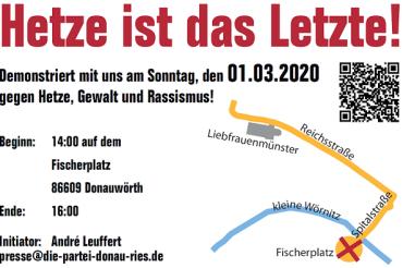 Hetzte ist das Letzte