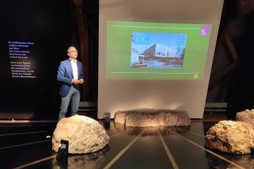 Wolfgang Goschenhofer präsentierte das Wahlprogramm der Grünen