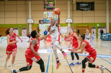 Die Nördlinger Flügelspielerin Danny McCray. 