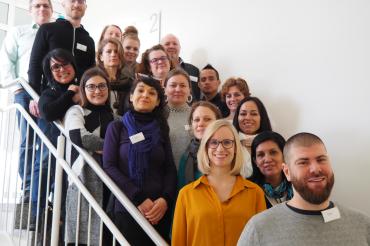 Die Teilnehmer der Bewerbertage. 