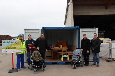 Der AWV Norschwaben unterstützt das Sozialkaufhaus in Donauwörth