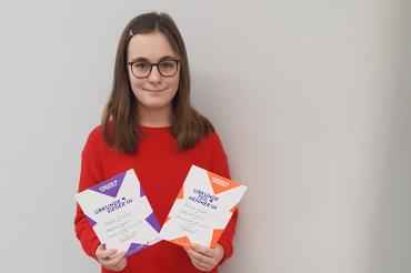 Amelie Kloster, Schülerin des THG