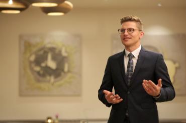 David Wittner (PWG) geht als Sieger des ersten Wahlgangs um das Amt des neuen Nördlinger Oberbürgermeisters in die Stichwahl am 29. März.