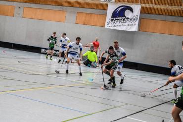 Donau Floorball gegen Halle
