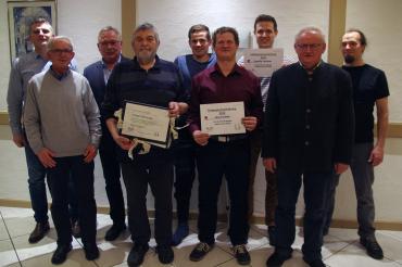 Die Geehrten der Wemdinger Judofreunde