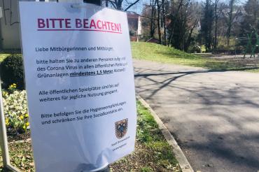 Corona-Hygienemaßnahmen der Stadt Donauwörth 