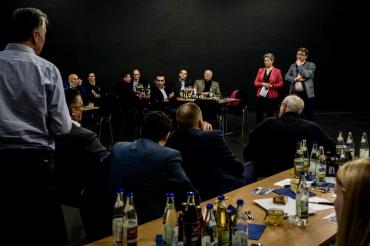 Die Veranstaltung der Mittelstands-Union Donau-Ries im Autohaus Abel+Ruf