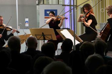 Das "Minguett Quartett" bei Klassik im Ries.