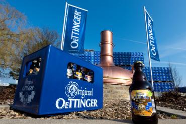 Die Oettinger Brauerei räumt bei der DLG- Prämierung dreifach ab. 