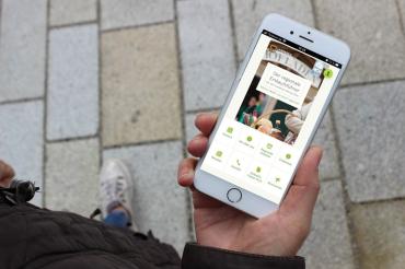 Den regionalen Einkaufsführer immer auf dem Smartphone dabei.