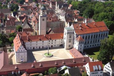 Luftbild Residenzschloss Oettinge