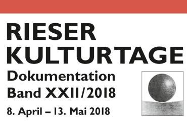 Dokumentationsband Rieser Kulturtage 2018