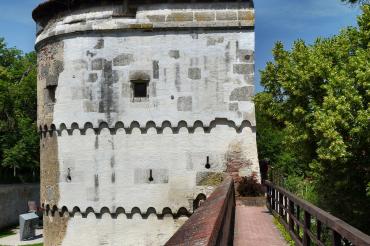 Löwenturm an der Nördlinger Stadtmauer