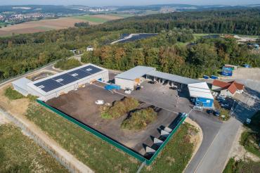 Der Recyclinghof in Binsberg. 
