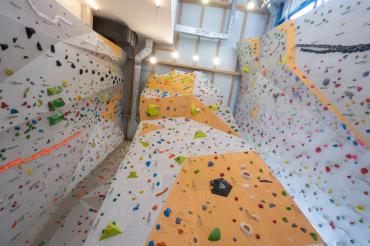 Die Kletterhalle in Donauwörth. 