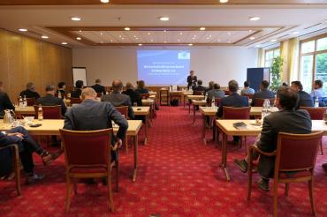 Sitzung mit Präsentation