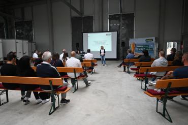 Azubi-Eltern-Kennenlerntag bei der Firma Unsinn. 