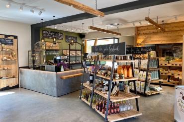 Blick in den Hofladen Landes 