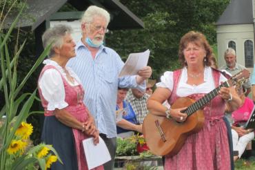 Buchdorfer Zweigesang mit Sänger