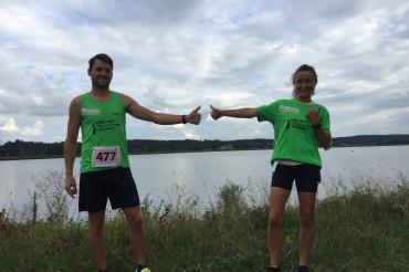 Auf dem Bild zu sehen (von links): steffen Brenner und Regina Mayershofer. 