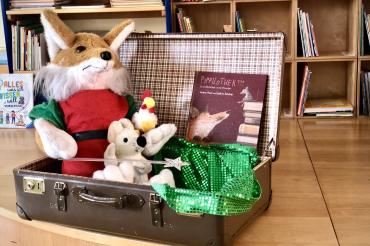 auf dem Bild zu sehen, das Buch "Pippilothek???"