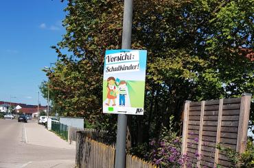 Die Junge Union Riedlingen hat pünktlich zum Schulstart eine Plakataktion gestartet, um mehr Verkehrssicherheit auf dem Schulweg für unsere ABC-Schützen zu erreichen. 
