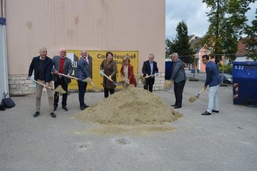 Spatenstich Gymnasium Donauwörth