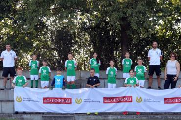 Das Bild zeigt die E-Jugend des SC D.L.P.