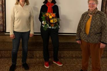 Von links nach rechts: Kathrin Kelichhaus, Renate Moll, Siegrun Fischbach