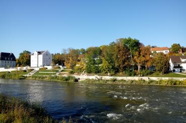Stromschnellen Donauhafen