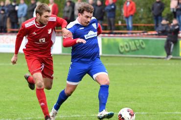 Johannes Hippele auf dem Weg zum 1:0