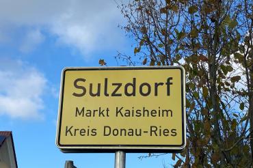 Ortseingang Sulzdorf