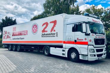Johanniter-Weihnachtstrucker