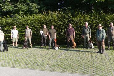 Brauchbarkeitsprüfung von Jagdhunden im Jagdverband Donauwörth 2020