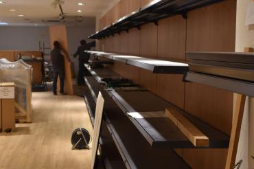 Umbauarbeiten im Donauwörther Stadtladen