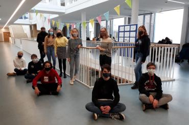 THG Menschenrechte Aktion