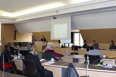 Das Bild zeigt das Treffen des Lenkungsgremiums Regionalmanagement im Oktober 2020