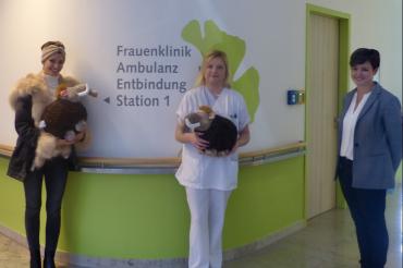 Das Bild zeigt Ex-Model Dana Holzner, Andrea Harnauer und Michaela Rechner.