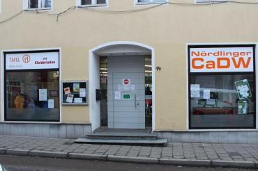 Das Bild zeigt das Gebäude der Tafel.