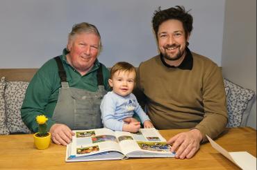 Das Bild zeigt den Geburtstag von Jubilar Biwi Drexler.