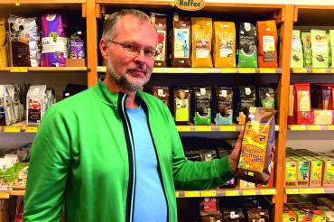 Das Bild zeigt Andreas Plohmann, 1. Vorsitzender des Solidarität Für Eine Welt e.V. Donauwörth.