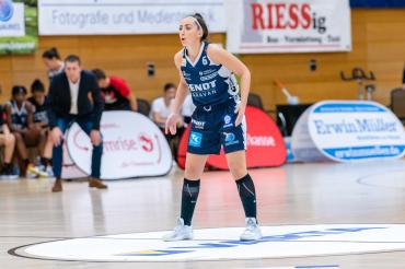 Levke Broderson von den Angels Nördlingen weiß um ihr Vorbildfunktion als Profi-Sportlerin.  