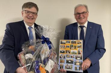 Vorsitzender Paul Ritter würdigt das Engagement von Wilhelm Feil 