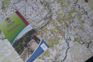 Das Bild zeigt die neue Radlkarte für das Jahr 2021. 