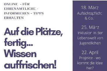 Auf die Plätze, fertig… Wissen auffrischen!